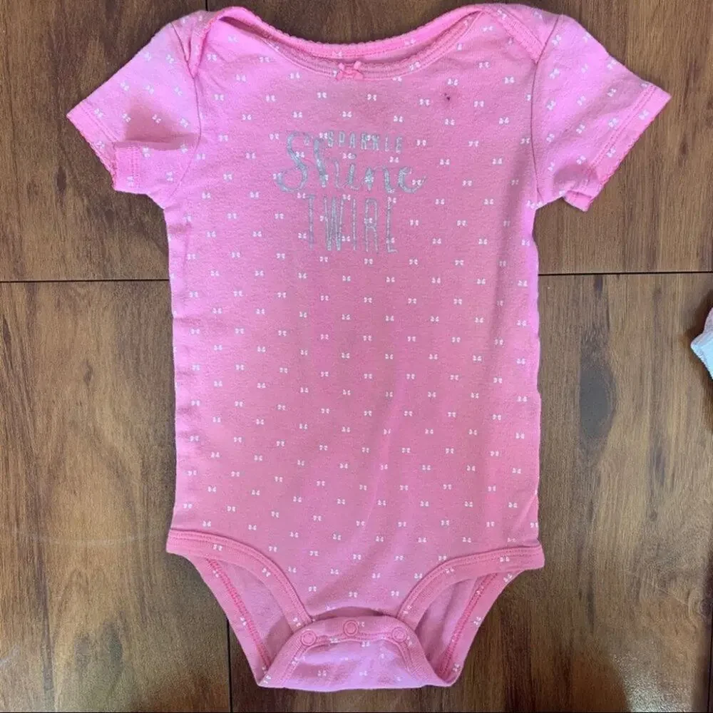 Carter’s 18 month 6-piece Bundle outfit set leggings shorts bodysuit